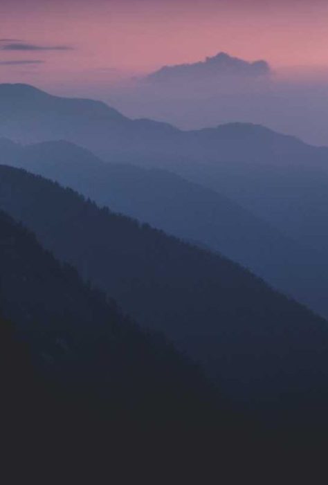 Ihana harmaa maisema.